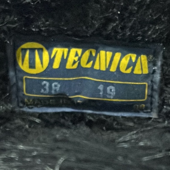 Tecnica Black Winter Boots Size 38/8 - Picture 7 of 7